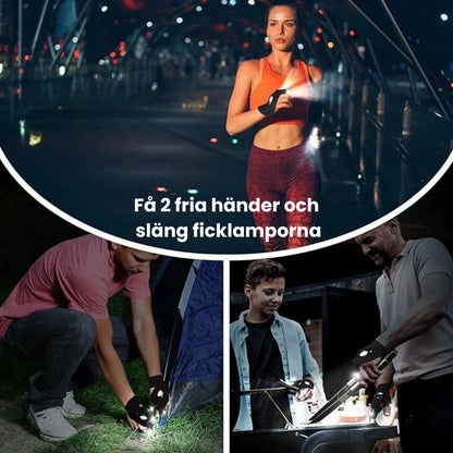 Led Handskar-Alltid ljus där du behöver det